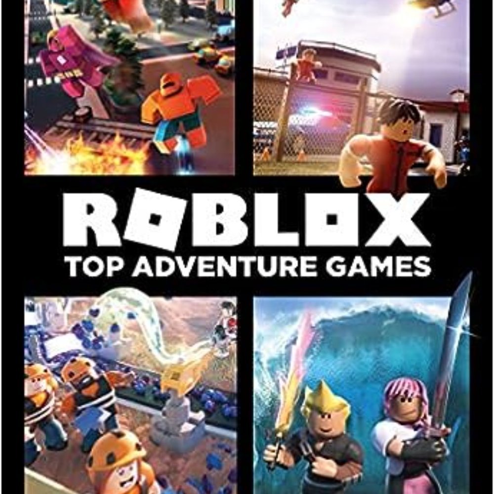 Roblox Top Adventure Games Hardcover Book